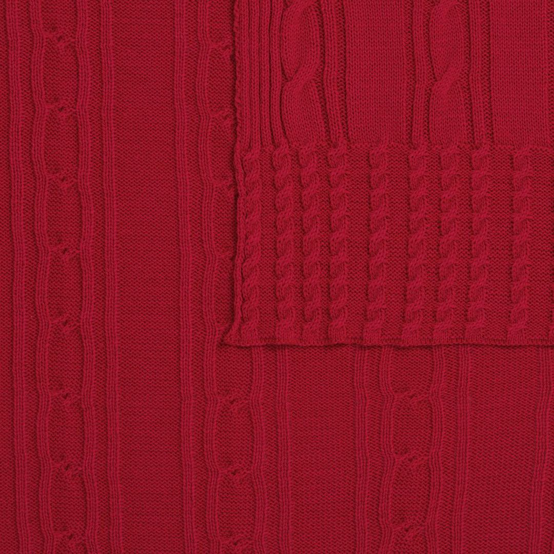 Плед Remitt (красный)