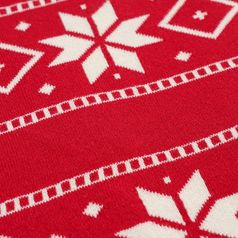 Плед из хлопка с новогодним рисунком Frostwork из коллекции New Year Essential, 130x180 см Плед из хлопка с новогодним рисунком Frostwork из коллекции New Year Essential, 130x180 см