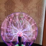 Плазменный Шар 20 см Отзыв