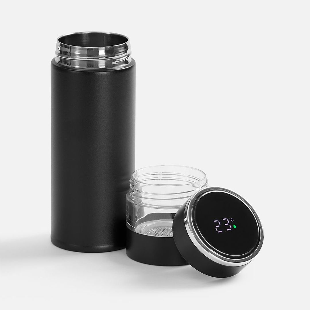 Смарт-бутылка с инфьюзером Thermory ver.2 (черный)