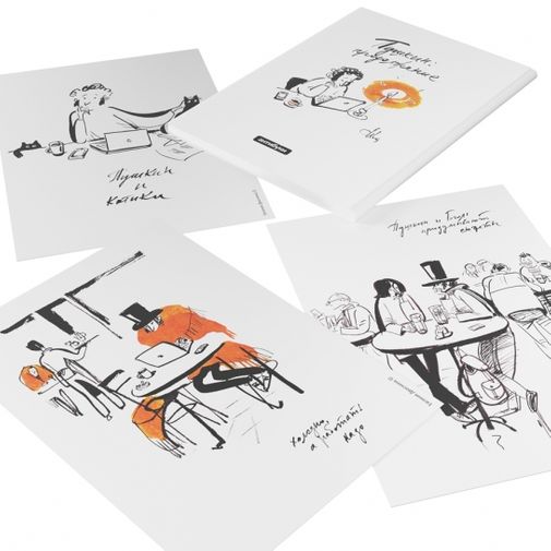 Набор открыток Пушкин: продолжение