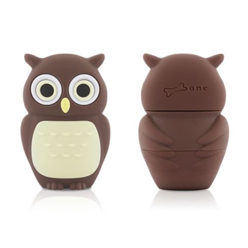 Флешка Сова Коричневая 8 Гб