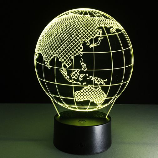 3D Лампа Глобус 3D Лампа Глобус