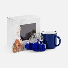 Подарочный набор Warm Holly (синий)