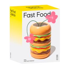 Ваза для цветов Fast Food Burger (18 см)
