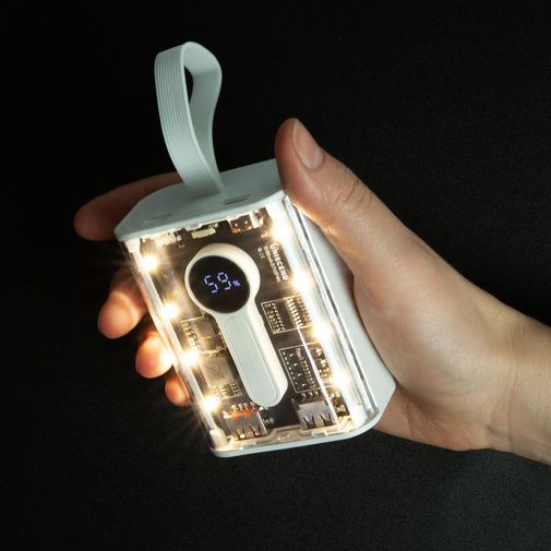 Аккумулятор c быстрой зарядкой Trellis Quick 10000 мАч (Белый)