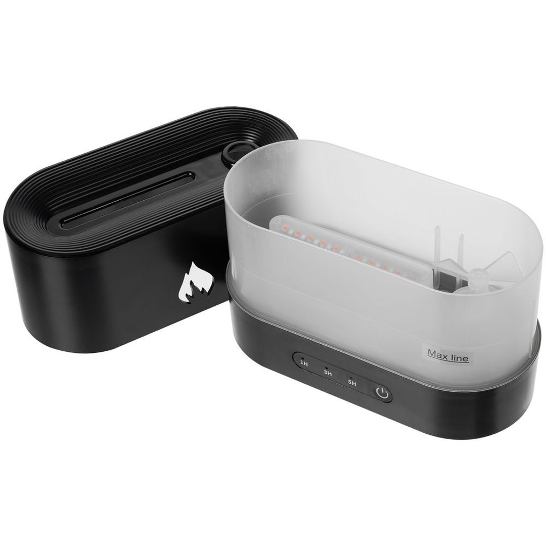 Увлажнитель-ароматизатор пламя Fuego (Черный) Увлажнитель-ароматизатор пламя Fuego (Черный)