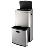 Контейнер мусорный с 2-мя отделениями Smart Bin сенсорный (60 л)