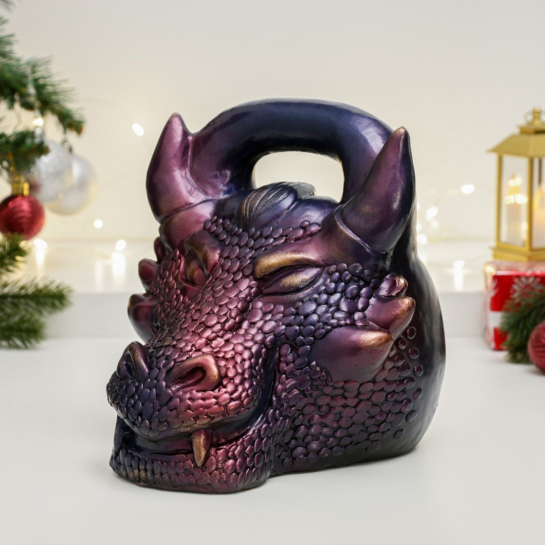 Копилка Гиря Дракон (Синий космос) Копилка Гиря Дракон (Синий космос)