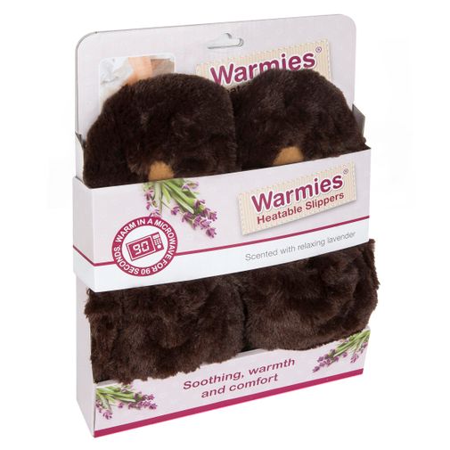 Тапочки-грелки (темно-коричневые) Тапочки-грелки (темно-коричневые)