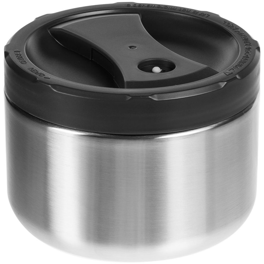 Термос для еды Jiayi в термочехле (Черный)