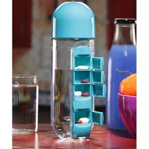 Бутылка с таблетницей Pill&Vitamin Organizer Бутылка с таблетницей Pill&Vitamin Organizer