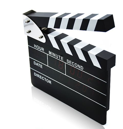 Часы Режиссерская хлопушка Часы Режиссерская хлопушка