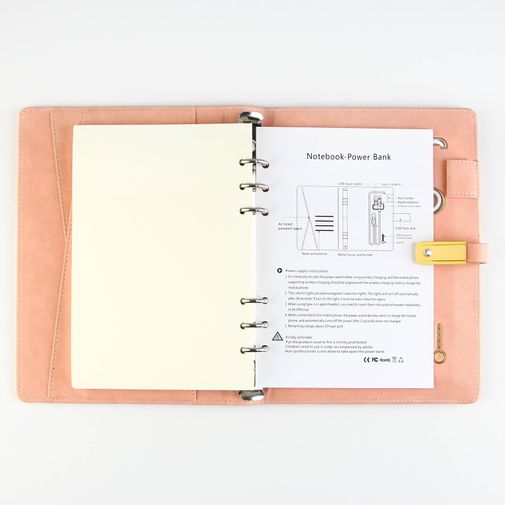 Ежедневник со встроенной зарядкой и флешкой Мечтай 8000 mAh 16Гб Ежедневник со встроенной зарядкой и флешкой Мечтай 8000 mAh 16Гб