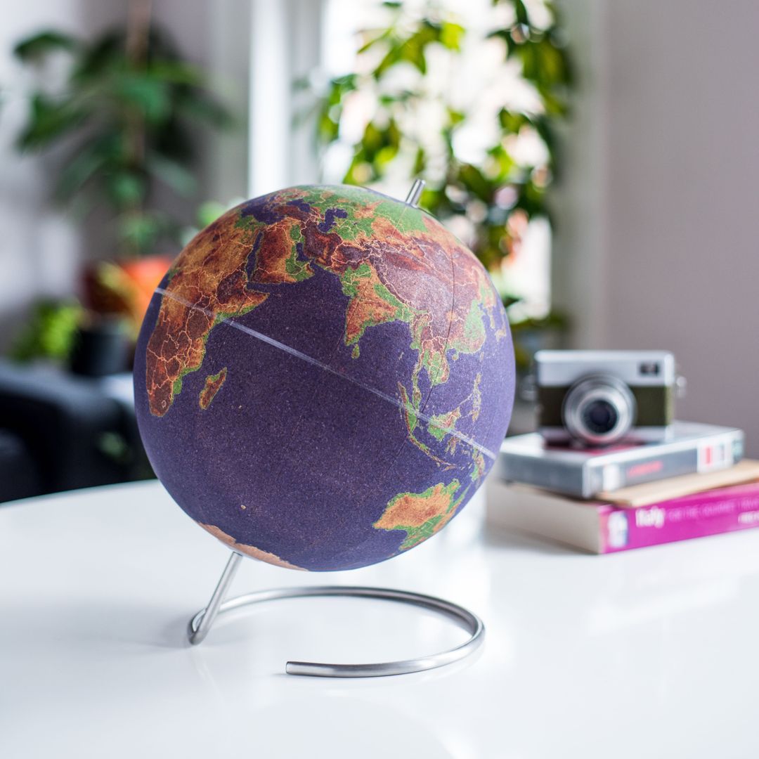 Пробковый глобус Cork Globe цветной Пробковый глобус Cork Globe цветной