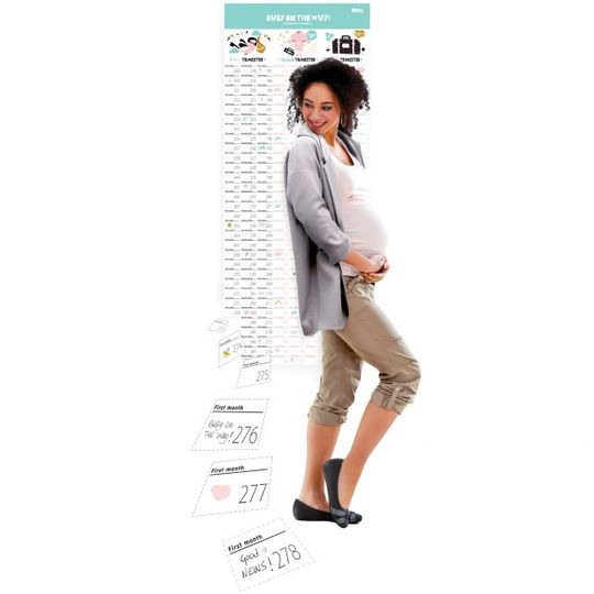 Календарь для беременных Baby on the way