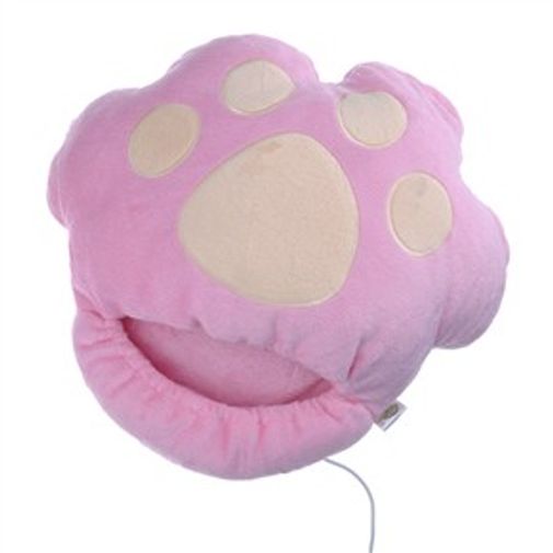 Тапок с подогревом от USB Лапа Розовая Тапок с подогревом от USB Лапа Розовая