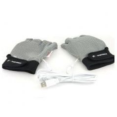 Перчатки с подогревом от USB e-warmer Серые