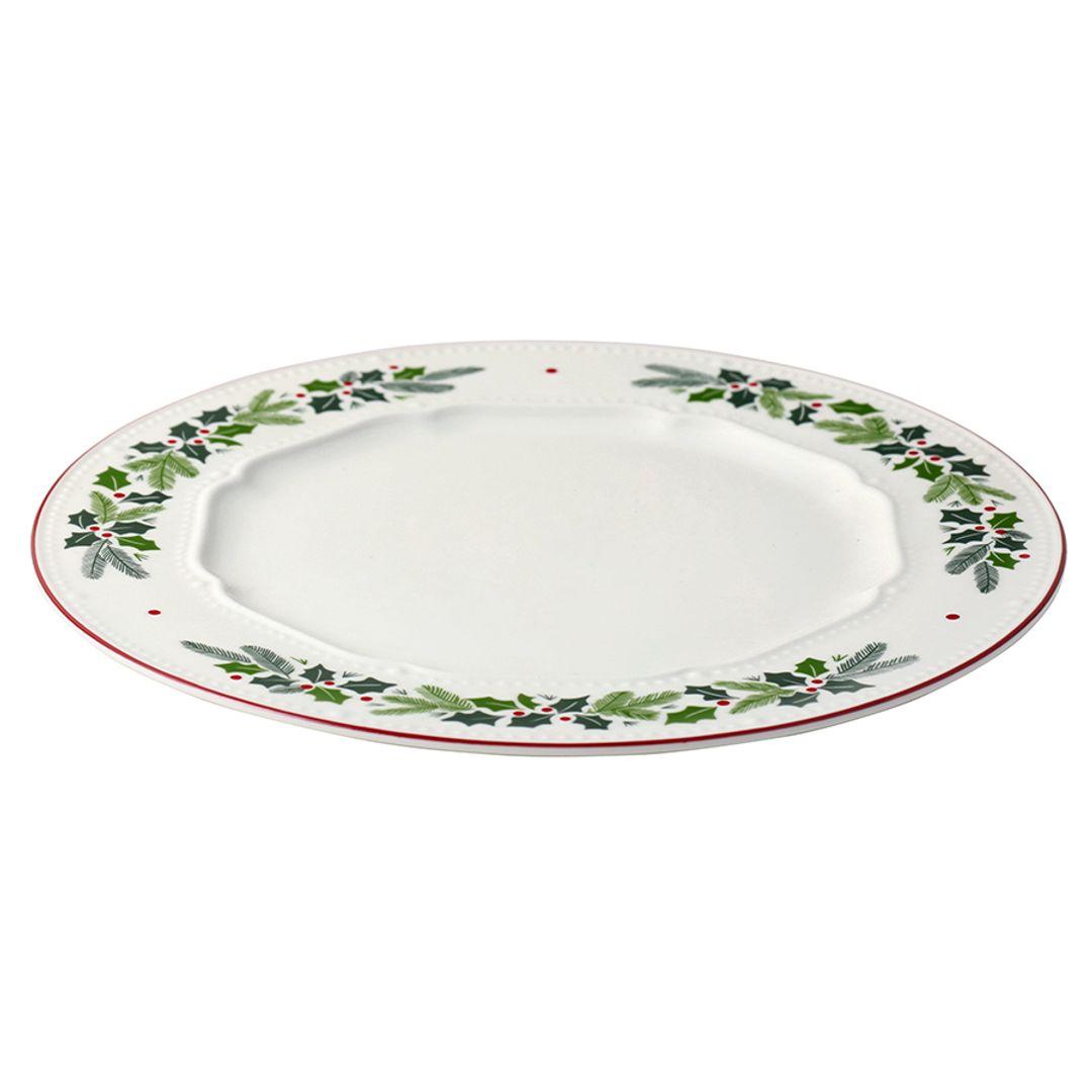 Набор из двух тарелок Nordic winter из коллекции New Year Essential, 26,5 см