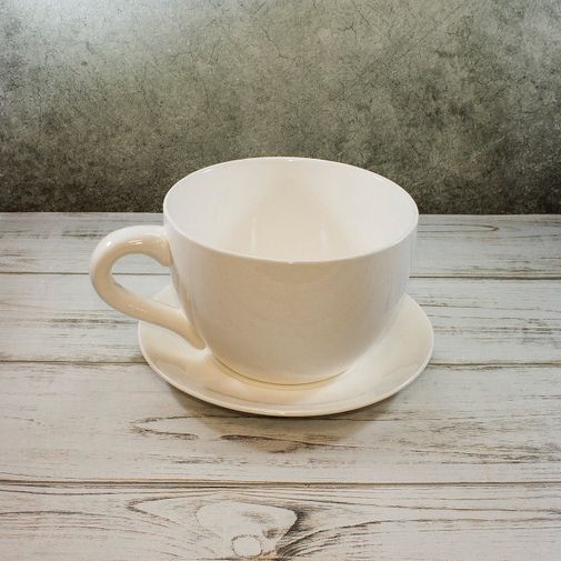 Чашка с блюдцем Гигант (L, 4 л)