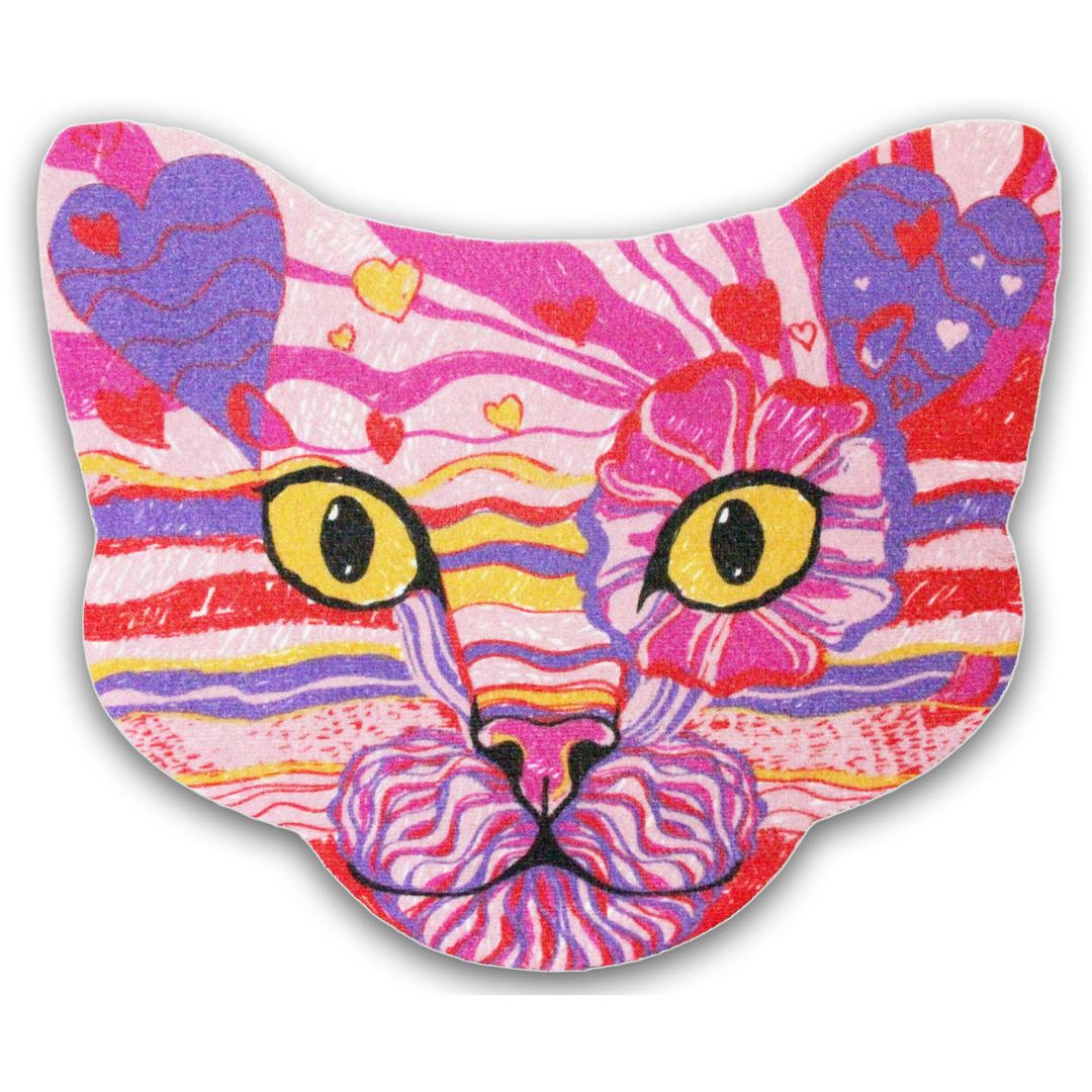 Коврик для входной двери Кот Йоко