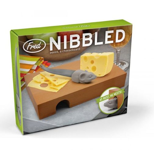 Доска и нож Мышка в домике Nibbled