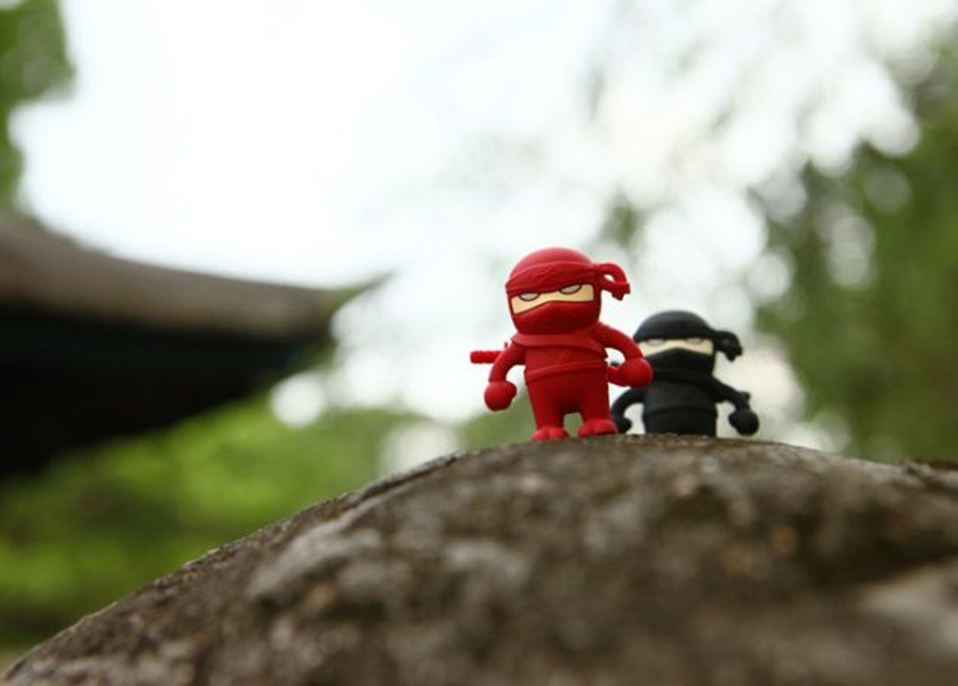 Флешка Ниндзя Красный 4 Гб Флешка Ниндзя Красный 4 Гб