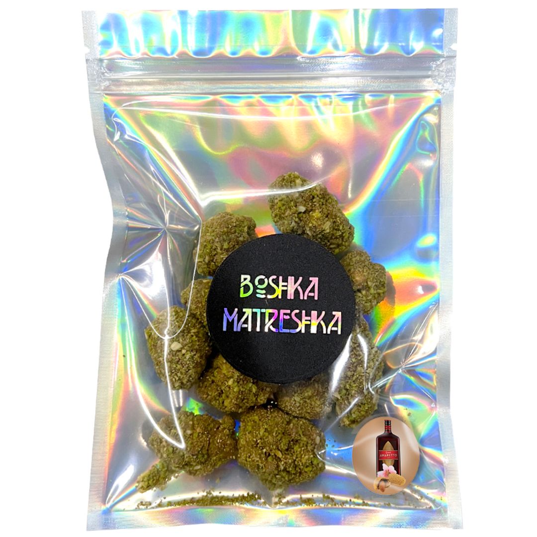 Шоколадные конфеты ручной работы Boshka Matreshka Amaretto (80 г)