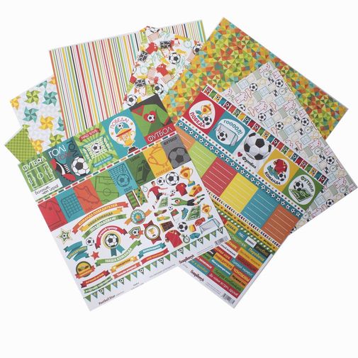 Набор для скрапбукинга Альбом Про Спорт Football Star Набор для скрапбукинга Альбом Про Спорт Football Star