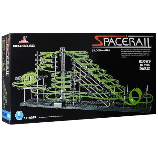 Конструктор SpaceRail Level 6 31000mm Rail No. 233-6G Neon Конструктор SpaceRail Level 6 31000mm Rail No. 233-6G Neon
