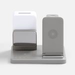 Зарядная станция с электронными часами и подсветкой Large Charge ver.3 (серый)