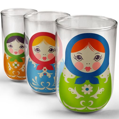 Стаканы Матрешка Babushkups Стаканы Матрешка Babushkups