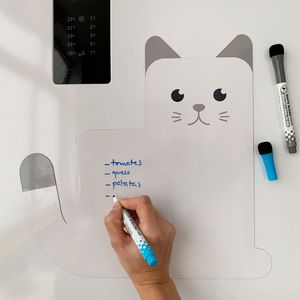 Магнитная доска с маркерами Кот Meow
