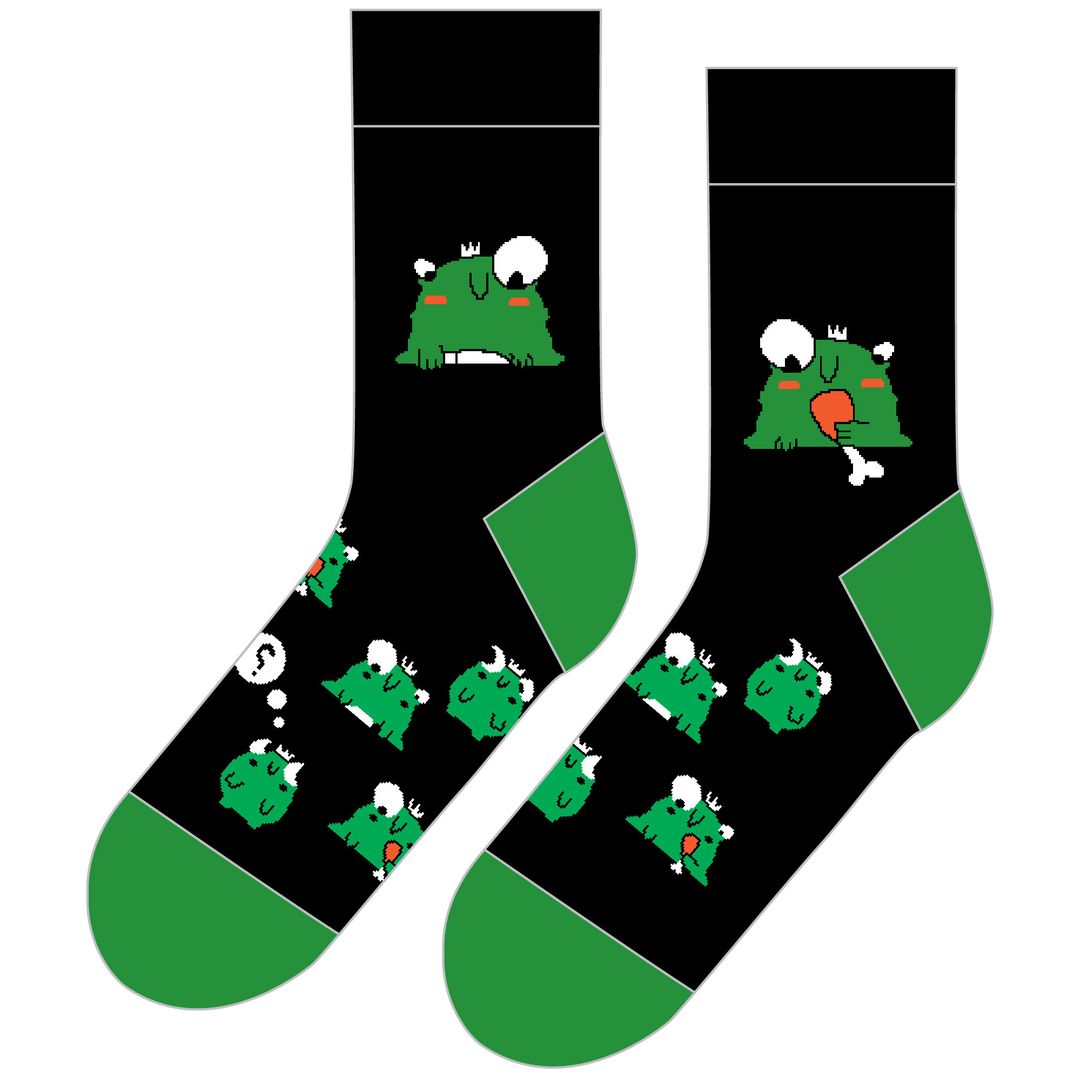 Носки Царевна уже не та, хотя еще лягушка Носки Царевна уже не та, хотя еще лягушка