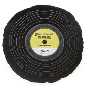 Подушка диванная Виниловая пластинка Soundtracks
