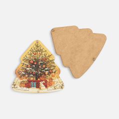 Пазл фигурный Елочка