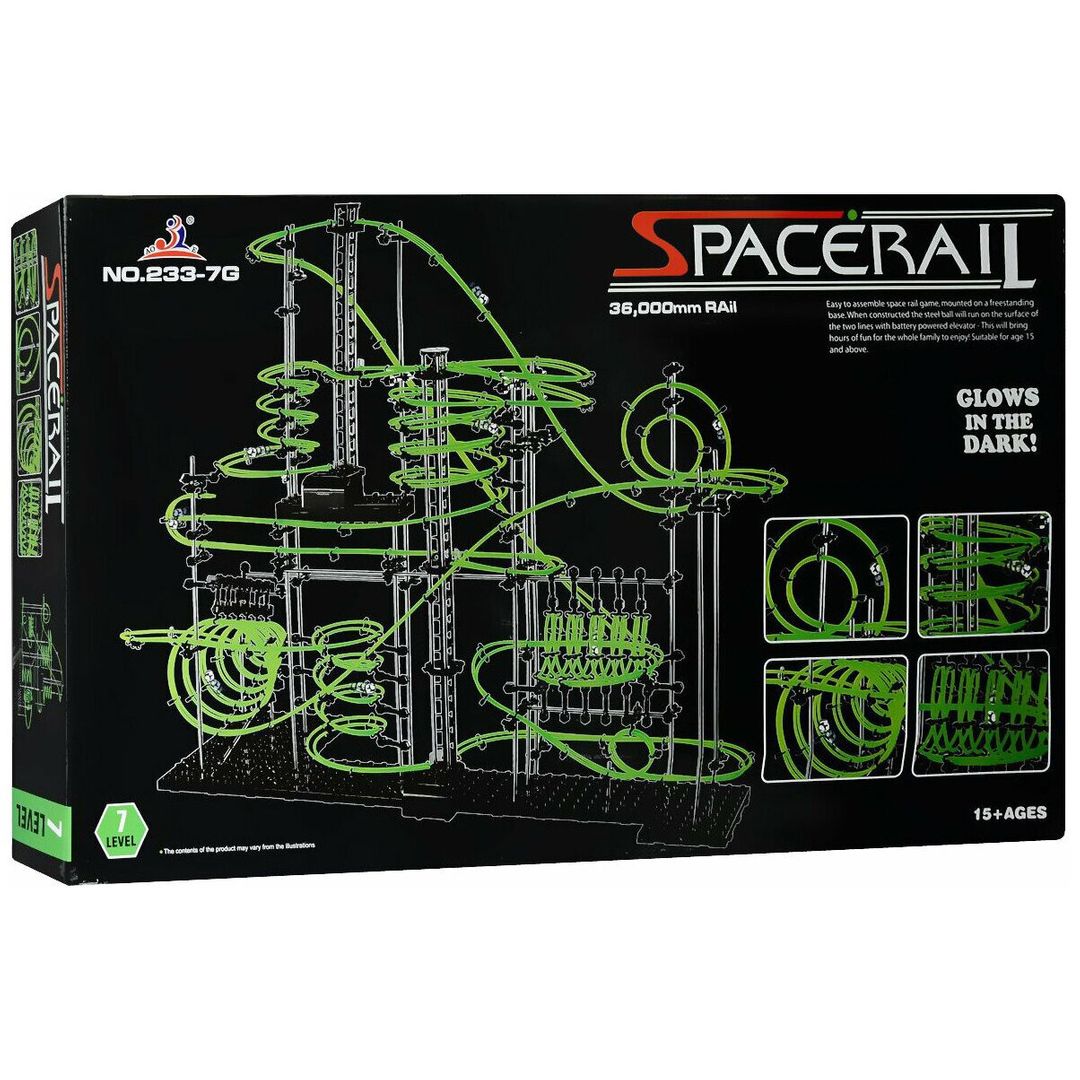 Конструктор SpaceRail Level 7 36000mm Rail No. 233-7G Neon