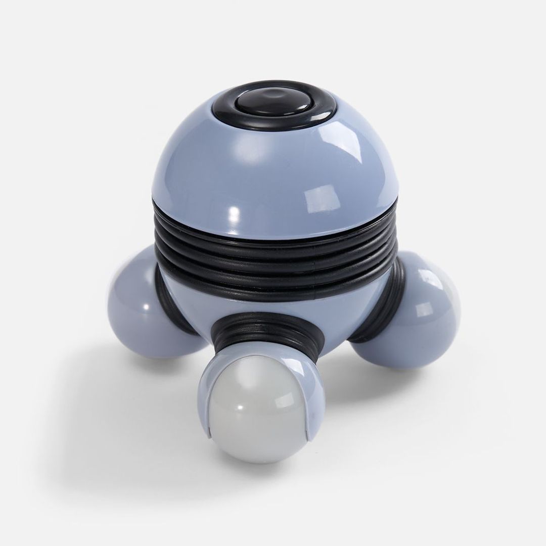 Ручной вибромассажер Spacy (серый с черным) Ручной вибромассажер Spacy (серый с черным)