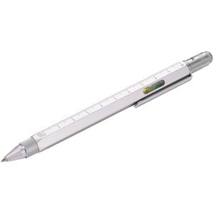 Многофункциональная ручка Construction (Серебристый)