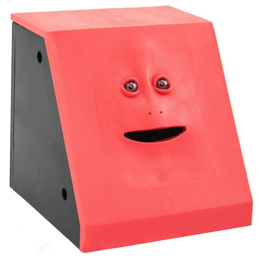 Жующая копилка Face Bank (Красный)