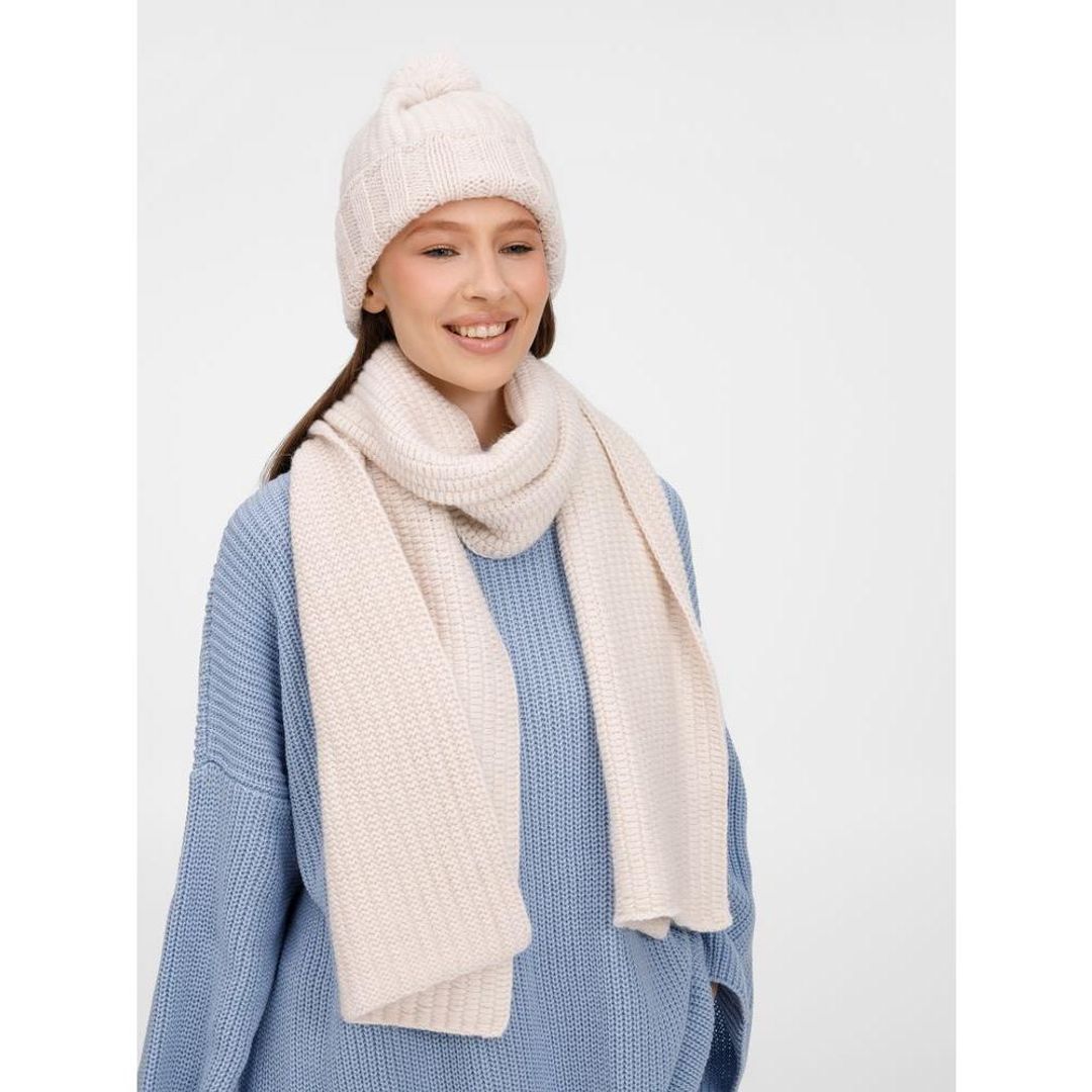 Шарф Frissonelle (жемчужно-белый)