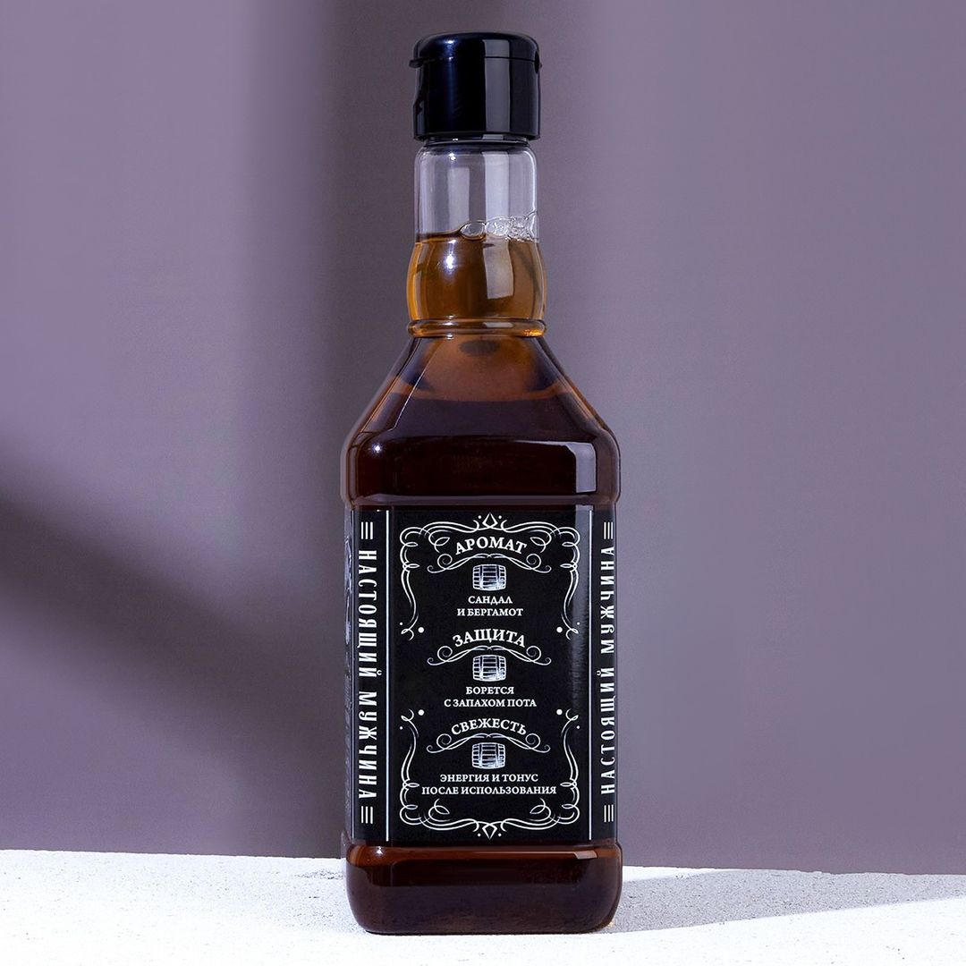 Гель для душа Виски для крутого мужика (500мл) Гель для душа Виски для крутого мужика (500мл)