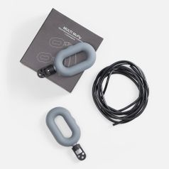 Мультифункциональная скакалка с эспандером Multi McFly (серый)