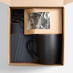 Подарочный набор Multimo Tea (черный с оранжевым)