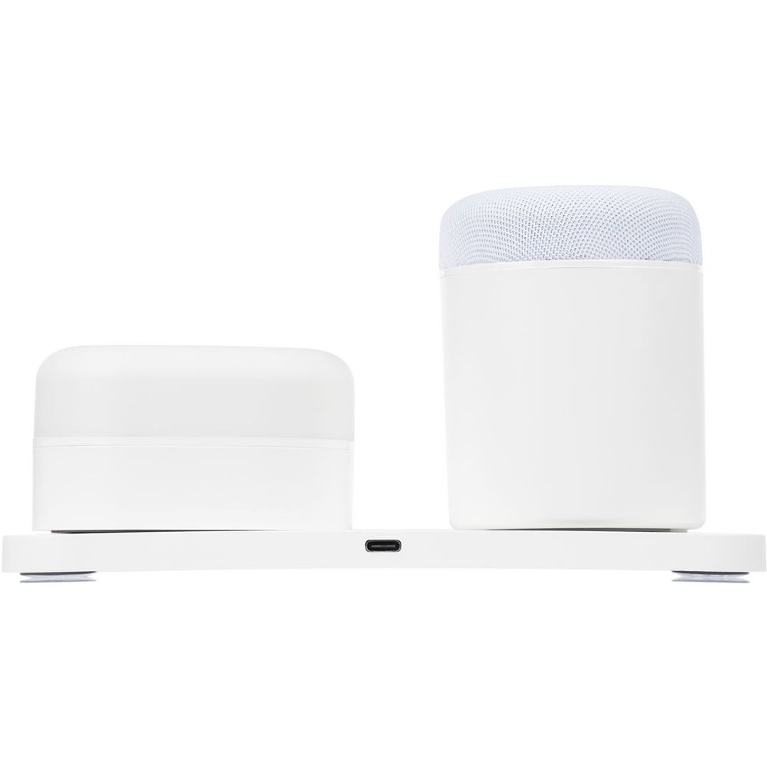 Станция беспроводной зарядки с колонкой и ночником Trilogy Станция беспроводной зарядки с колонкой и ночником Trilogy