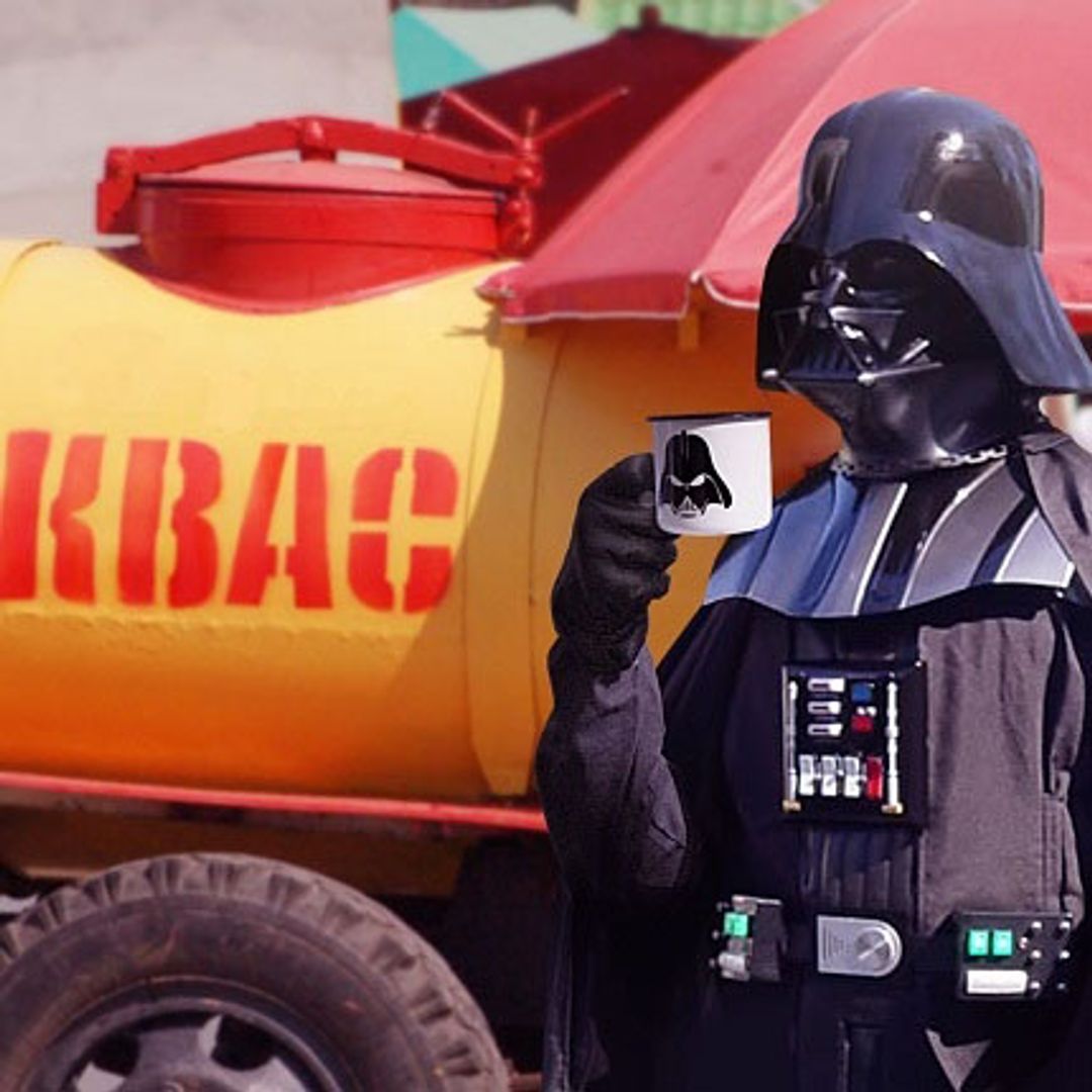 Эмалированная кружка Darth Vader С квасом Эмалированная кружка Darth Vader С квасом