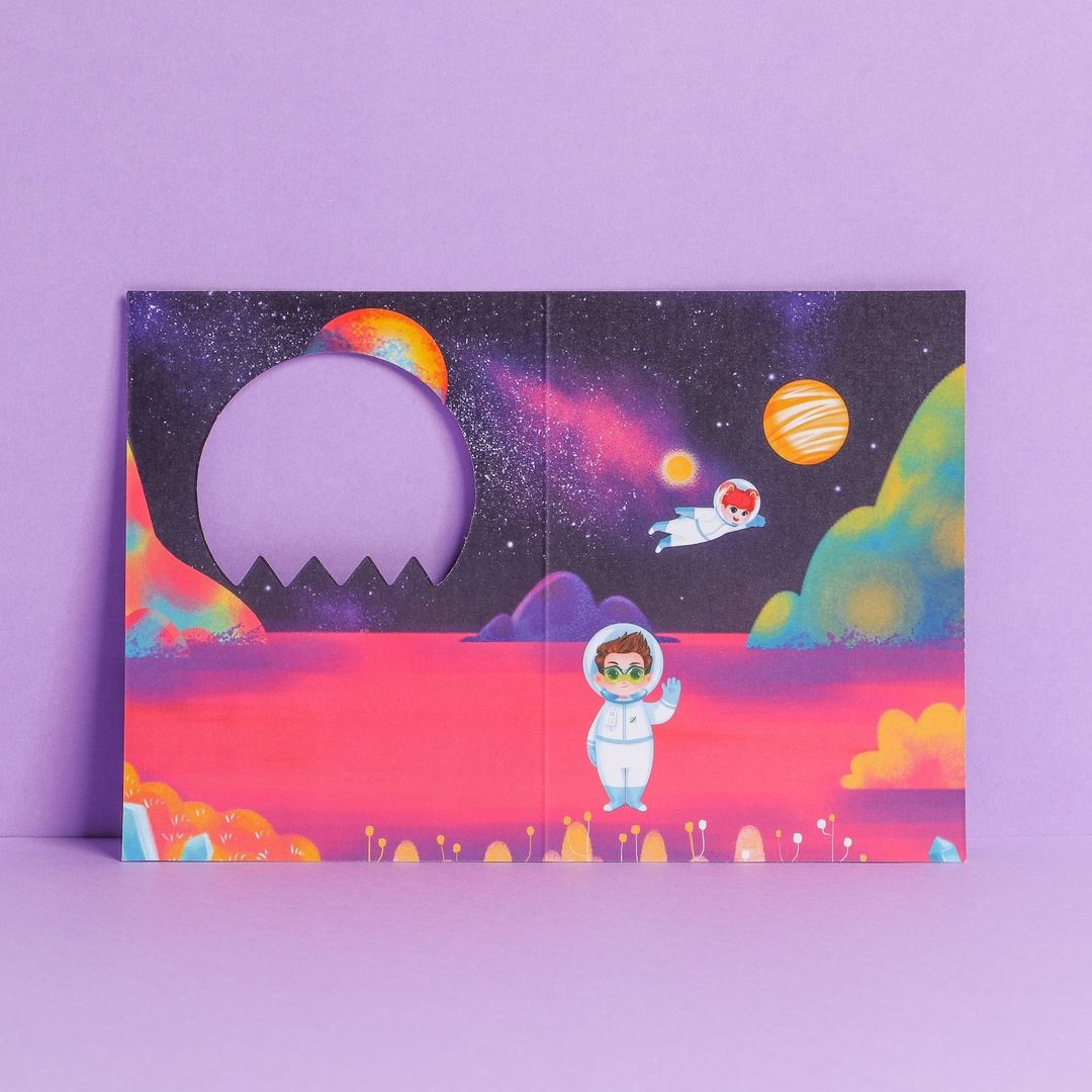 Открытка Космического настроения Открытка Космического настроения