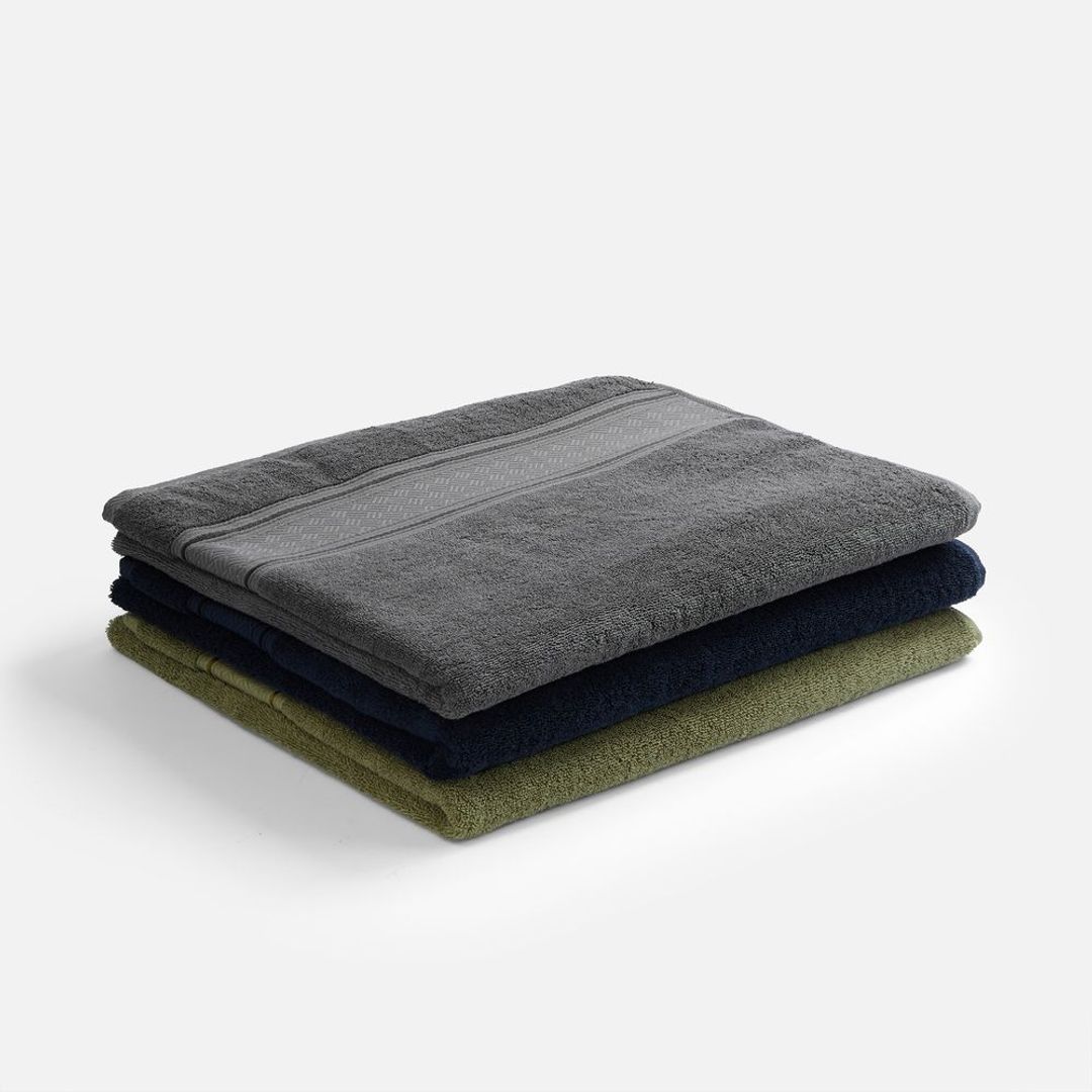 Полотенце махровое Terrychic XL (темно-серый)