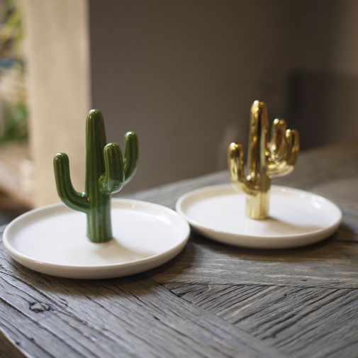 Подставка для украшений Кактус