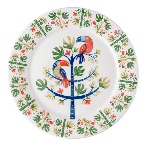 Набор тарелок Toucan из коллекции Birds of Paradise (Ø28 см) Набор тарелок Toucan из коллекции Birds of Paradise (Ø28 см)